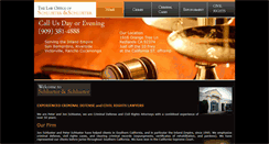 Desktop Screenshot of criminal-civilrights-attorney.com