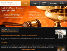 Tablet Screenshot of criminal-civilrights-attorney.com